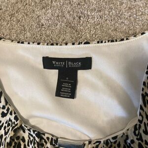 White House Black Market sleeveless keyhole top.